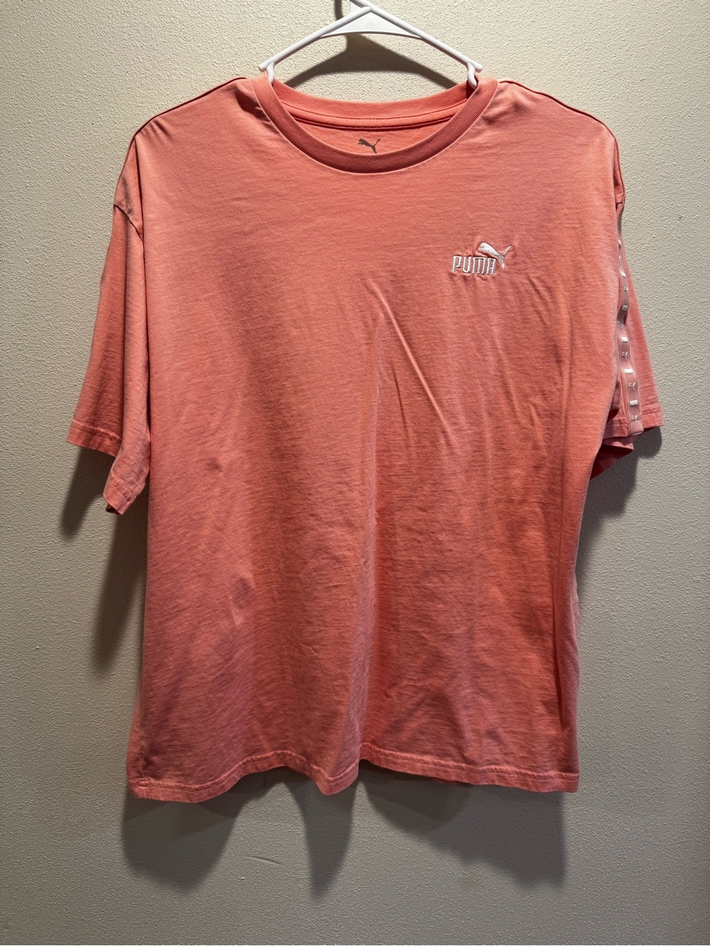 Puma Women’s L Coral Short Sleeve Logo Tee
